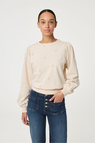 FABIENNE CHAPOT Sweatshirt 'Dina' beige