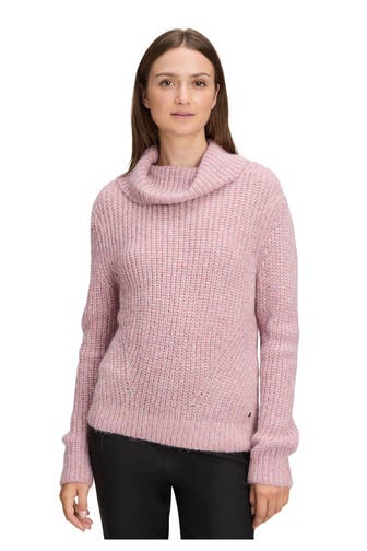 BETTY & CO Strickpullover dunkelrosa