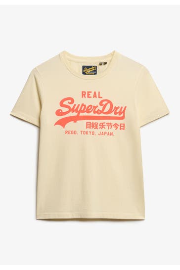 SUPERDRY T-Shirt creme