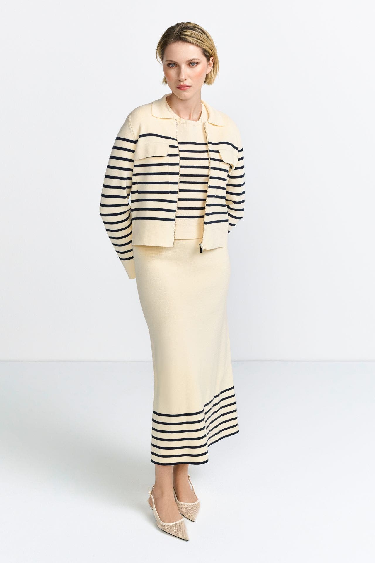 RICH & ROYAL Strickjacke gestreift, Bild 1