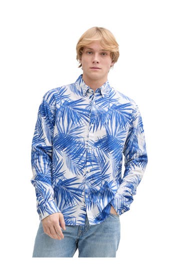 TOM TAILOR Casual-Hemd gemustert