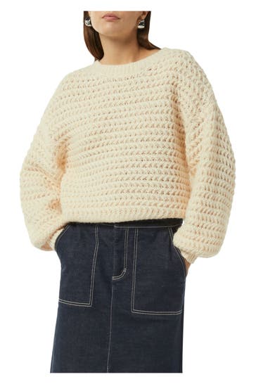 COMMA, Strickpullover ecru