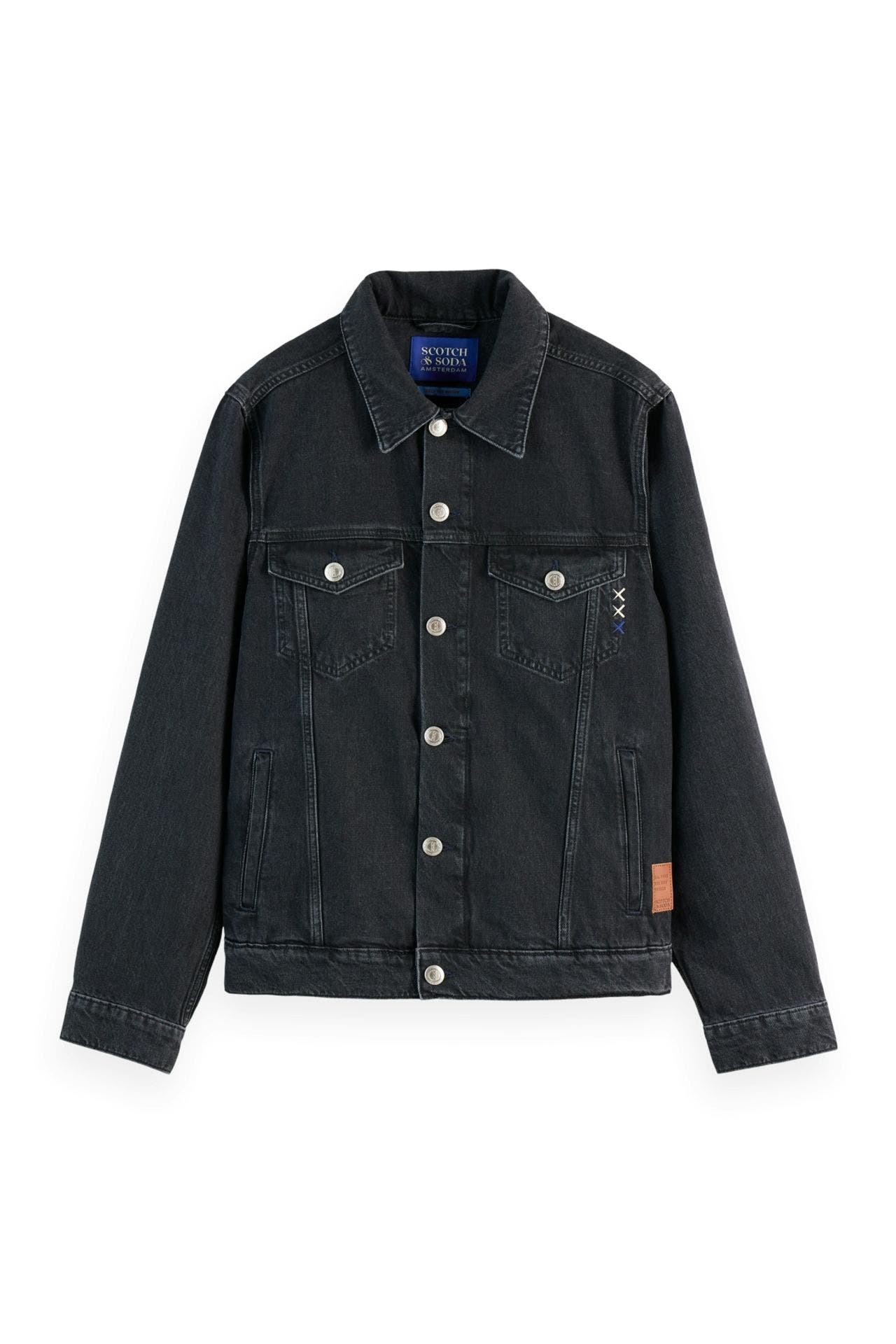 SCOTCH & SODA Jeansjacke schwarz, Bild 1