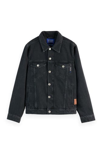 SCOTCH & SODA Jeansjacke schwarz