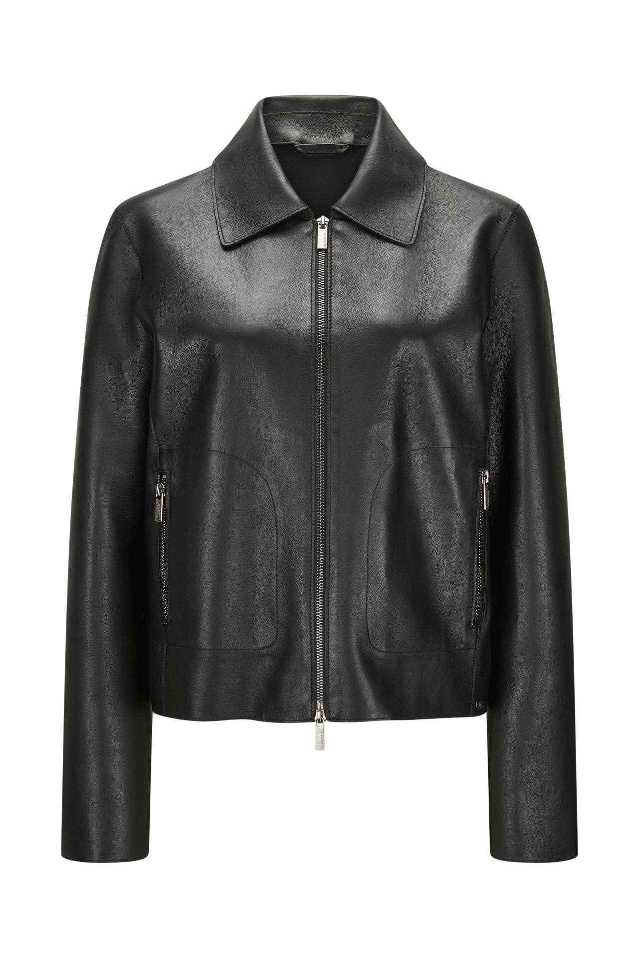 MILESTONE Lederjacke 'Nylah' schwarz, Bild 1
