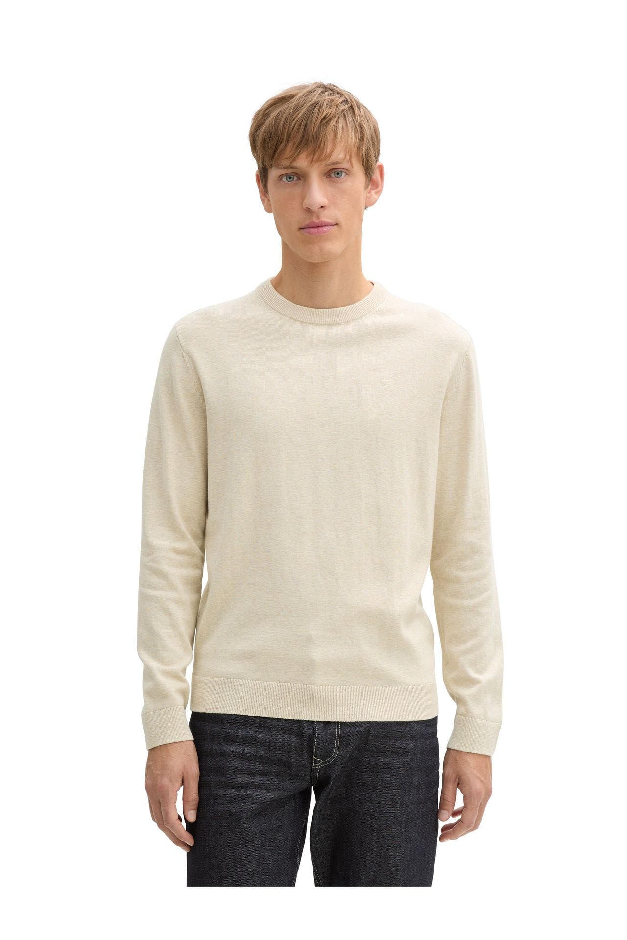 TOM TAILOR Strickpullover beige, Bild 1
