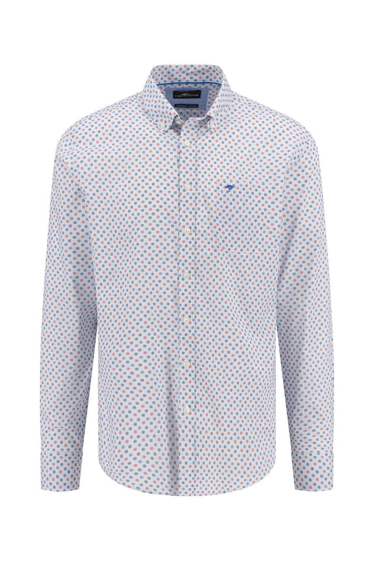FYNCH-HATTON Casual-Hemd gemustert, Bild 1