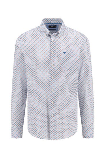 FYNCH-HATTON Casual-Hemd gemustert