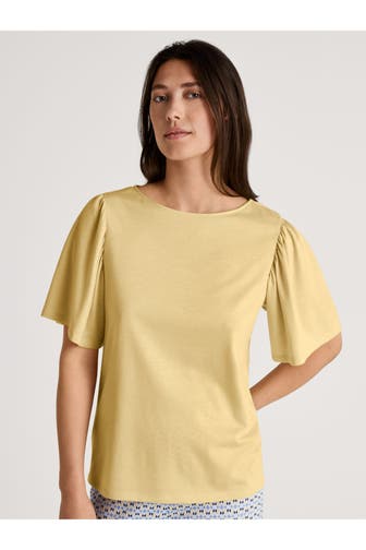 CALIDA T-Shirt gelb