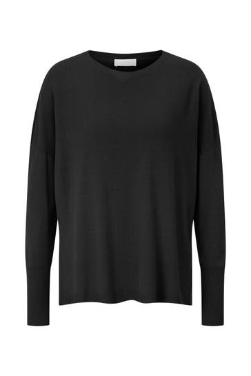 RICH & ROYAL Strickpullover schwarz