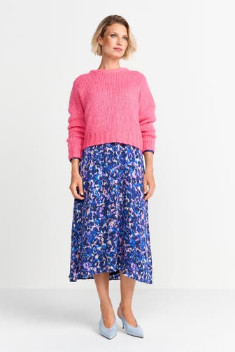 RICH & ROYAL Wollmix-Pullover pink