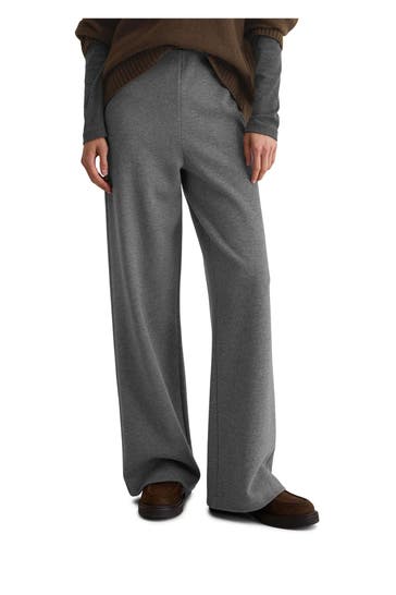 MARC O'POLO Stoffhose grau