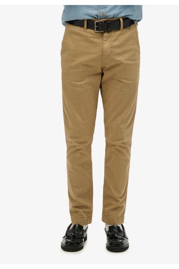 SUPERDRY Chino hellbraun
