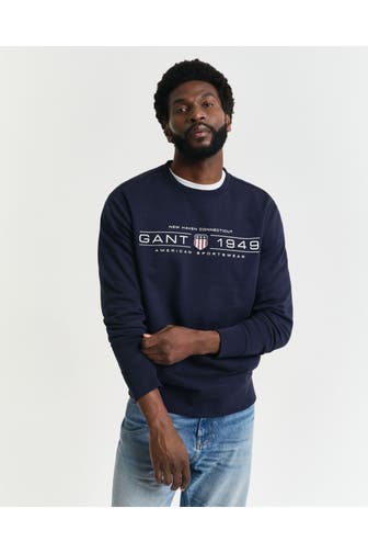 GANT Sweatshirt dunkelblau