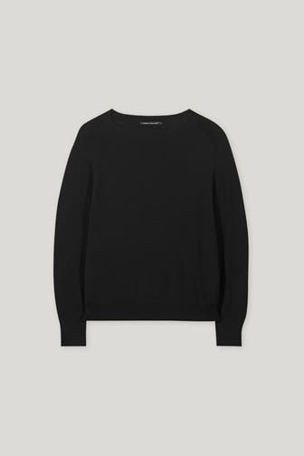 LUISA CERANO Strickpullover schwarz