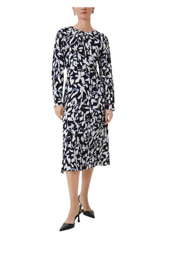 COMMA, Casual-Kleid gemustert