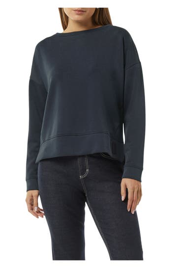 COMMA, Sweatshirt dunkelblau