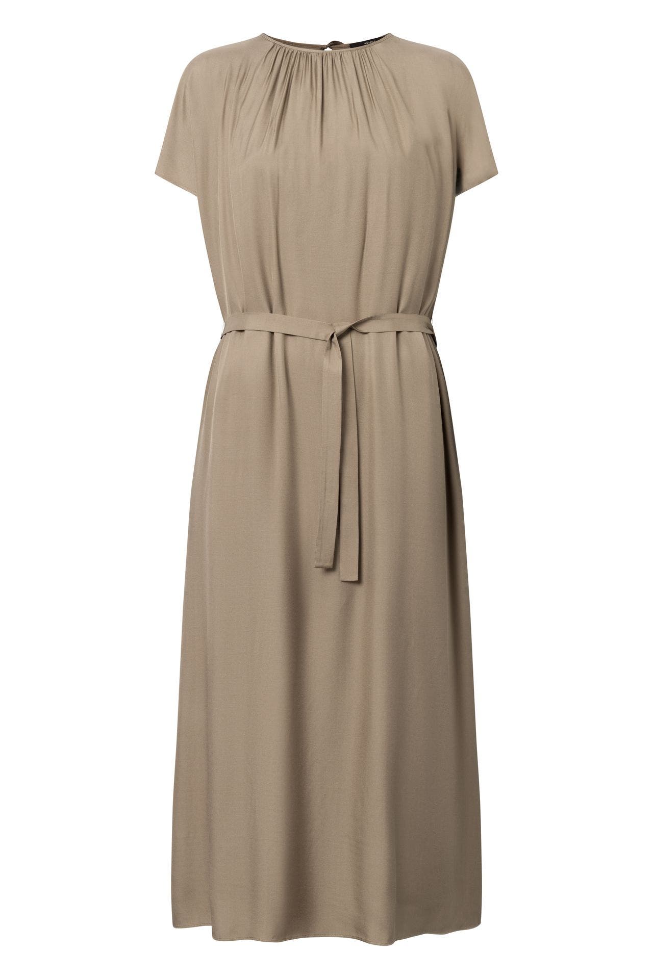 WINDSOR. Seidenmix-Kleid hellbraun, Bild 1