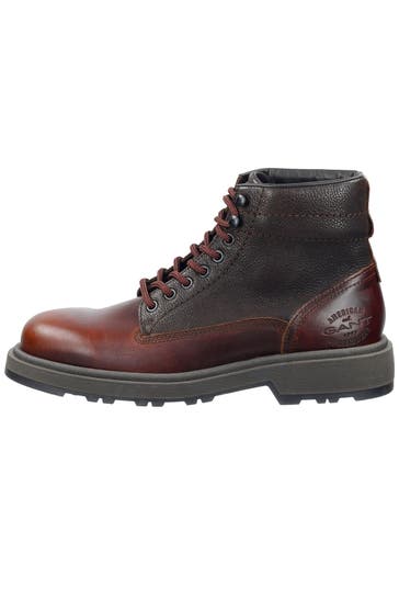 GANT Schnürstiefel dunkelbraun