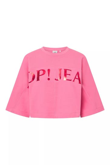 JOOP! JEANS Sweatshirt 'Tisa' dunkelrosa