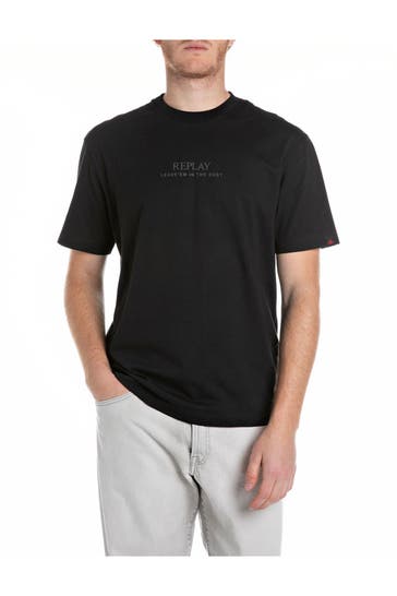 REPLAY T-Shirt schwarz