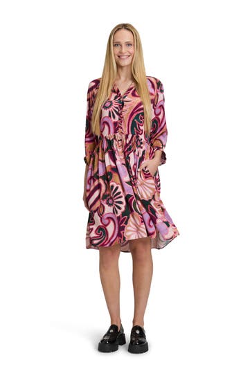 CARTOON Minikleid gemustert