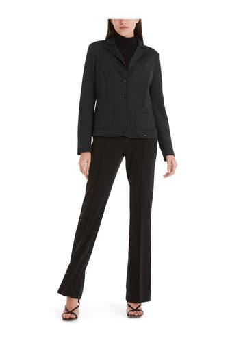 MARC CAIN Jersey-Blazer schwarz