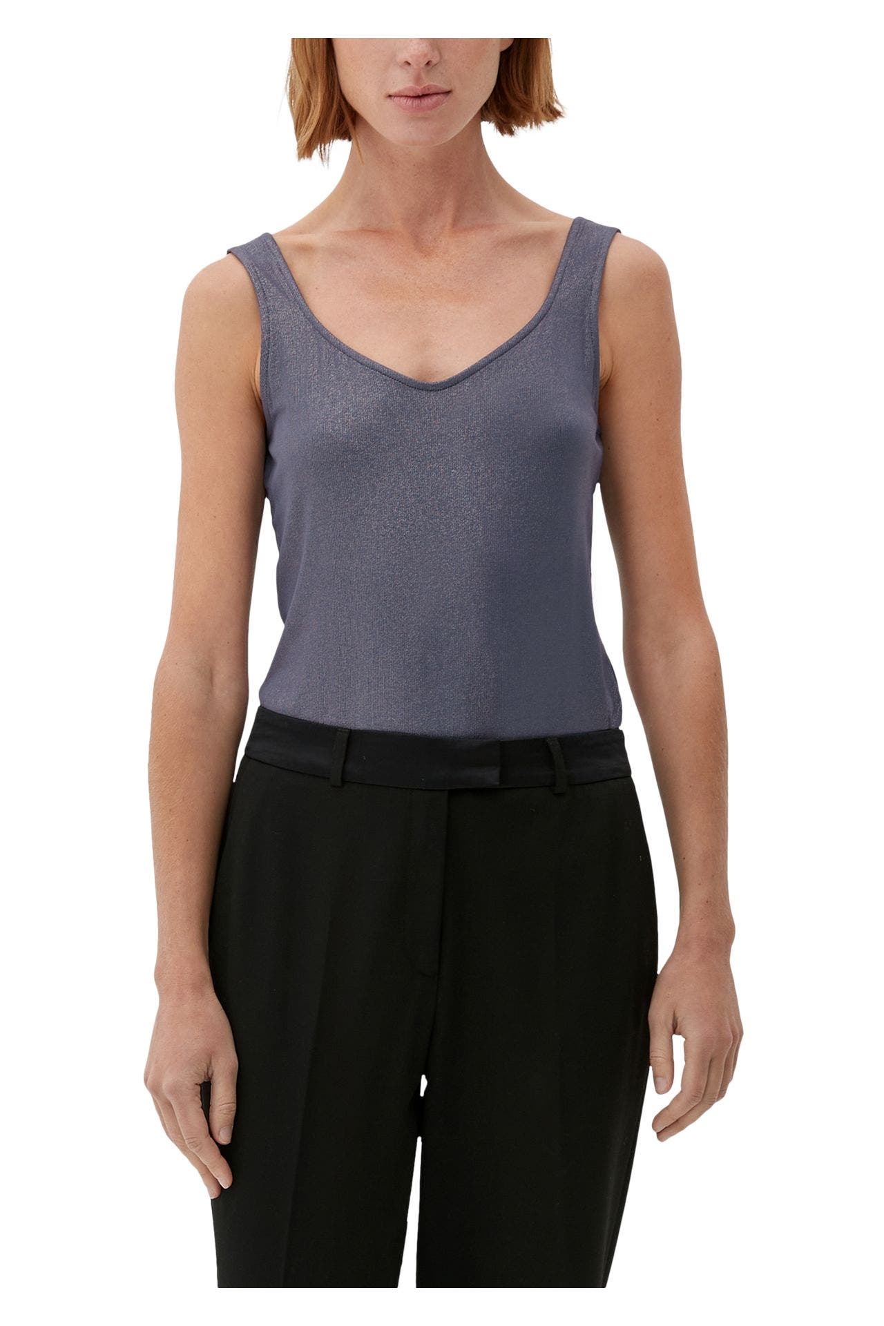S.OLIVER BLACK LABEL Tank Top graublau, Bild 1
