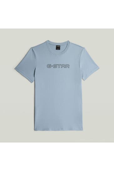 G-STAR T-Shirt hellblau