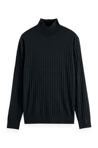 SCOTCH & SODA Feinstrickpullover schwarz