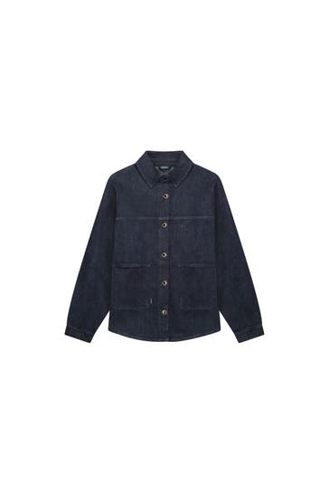 FABIENNE CHAPOT Jeansjacke dunkelblau