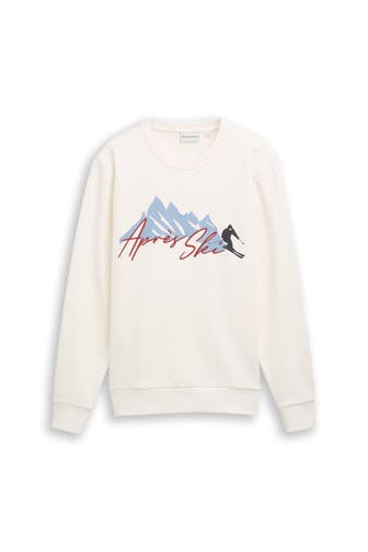 TOM TAILOR Sweatshirt weiß