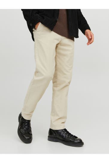 JACK & JONES Cordhose 'Harvey' ecru
