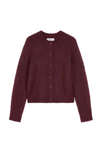 MARC O'POLO DENIM Wollmix-Cardigan bordeaux