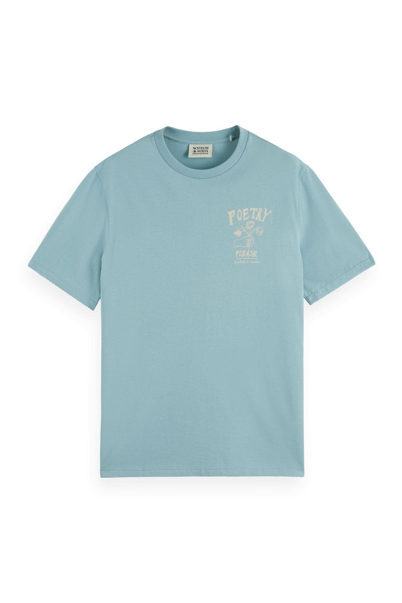 SCOTCH & SODA T-Shirt eisblau, Bild 1