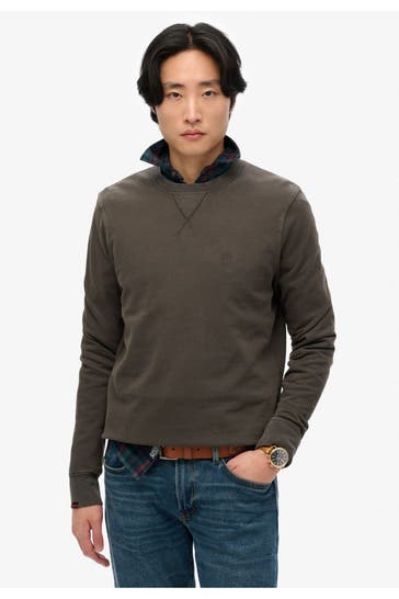 SUPERDRY Sweatshirt 'Classic Essential' dunkelgrau