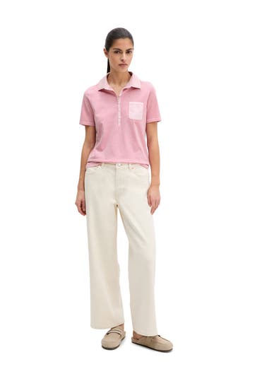 MARC O'POLO Pink Polo Shirt
