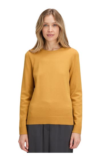 BETTY BARCLAY Strickpullover ocker