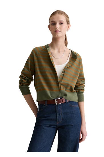 MARC O'POLO DENIM Cardigan gestreift