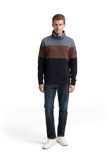 TOM TAILOR Sweatshirt mehrfarbig