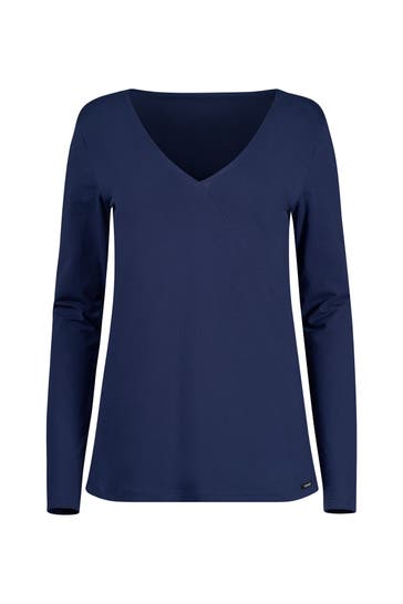 SKINY Longsleeve dunkelblau