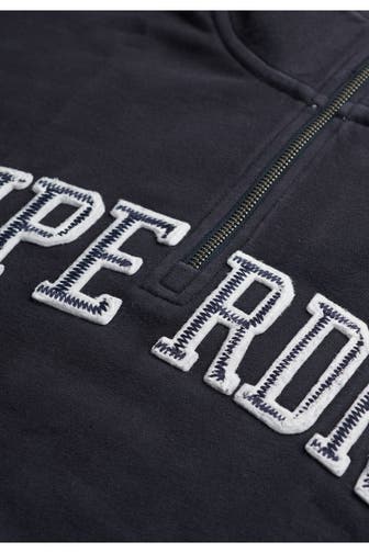 SUPERDRY Sweat-Troyer schwarzblau