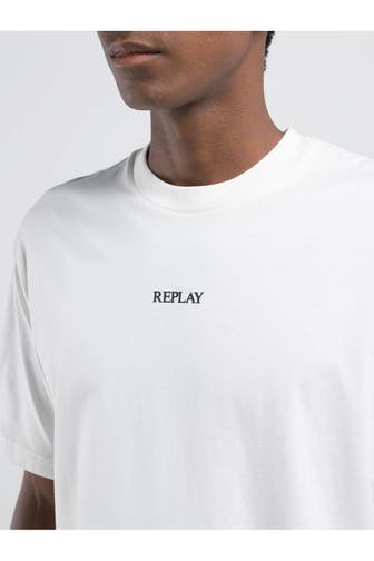 REPLAY T-Shirt weiß