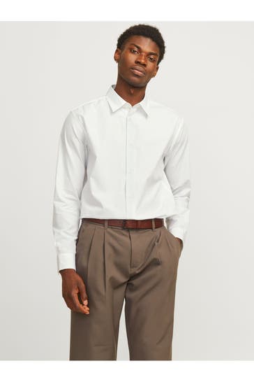 JACK & JONES Hemd weiß