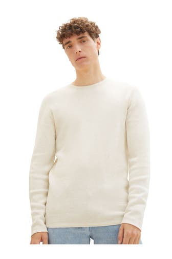 TOM TAILOR Strickpullover beige