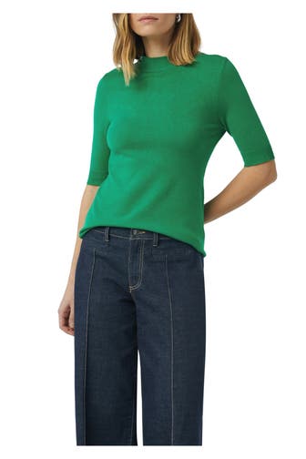 COMMA, Feinstrick-Pullover grün