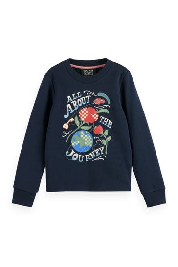 SCOTCH & SODA Sweatshirt nachtblau