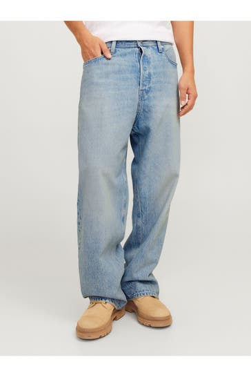 JACK & JONES Jeans hellblau Loose Fit