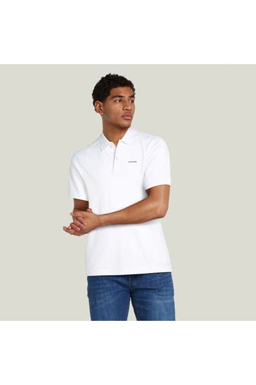 G-STAR Polo-Shirt weiß