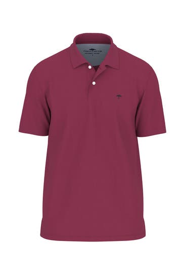 FYNCH-HATTON Polo-Shirt dunkelrot